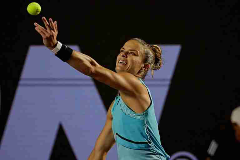 La jugadora griega Maria Sakkari llega a la final por segundo año / Fotografía por Aldo Sánchez / Archivo